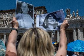 Rally For 40th Anniversary Of 'Vatican Girl' Emanuela Orlandi Disappearance