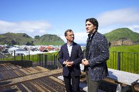 Justin Trudeau In Iceland