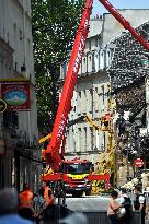 Search continues at site of Paris fashion school hit by explosion