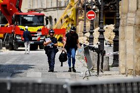 Search continues at site of Paris fashion school hit by explosion