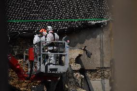 Search continues at site of Paris fashion school hit by explosion