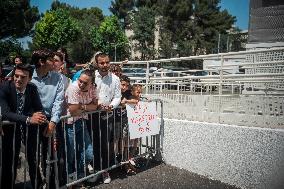 Emmanuel Macron Visit To Marseille