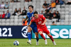 Switzerland v Italy - UEFA Under-21 EURO 2023