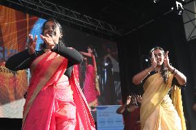 Traditional Mayalayali Dance From The Indian State Of Kerala