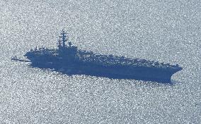 U.S. aircraft carrier Ronald Reagan
