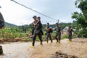 Flood Disaster In Yulin