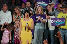 Olivia Chow Elected New Mayor of Toronto