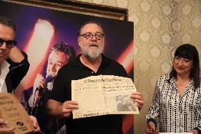 Russell Crowe Holds A Press Conference - Bologna
