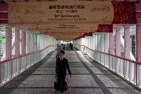 Hong Kong To Mark 26 Years After Handover