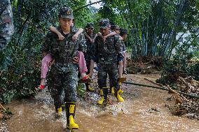 Flood Disaster In Yulin