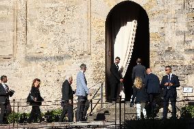 King Felipe Tours Palermo With Mattarella And Rebelo De Sousa On COTEC Summit’s Eve