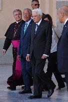 King Felipe Tours Palermo With Mattarella And Rebelo De Sousa On COTEC Summit’s Eve