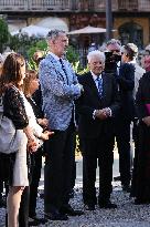 King Felipe Tours Palermo With Mattarella And Rebelo De Sousa On COTEC Summit’s Eve