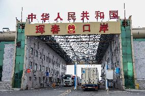 CHINA-JILIN-YANBIAN-HUNCHUN PORT (CN)