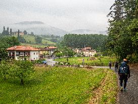 Walking The Camino Primitivo, In Spain.