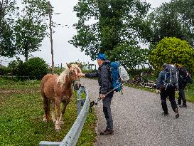 Walking The Camino Primitivo, In Spain.