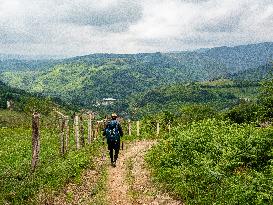 Walking The Camino Primitivo, In Spain.