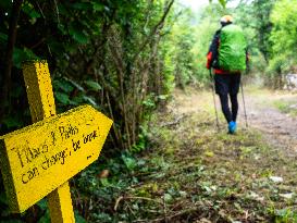 Walking The Camino Primitivo, In Spain.