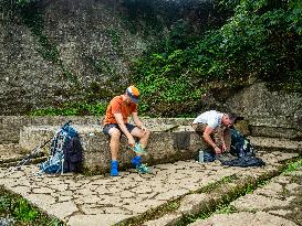 Walking The Camino Primitivo, In Spain.