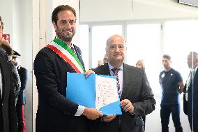 Legality GYM Of Ostia, Delivery Of The Confiscated Property To The Citizens
