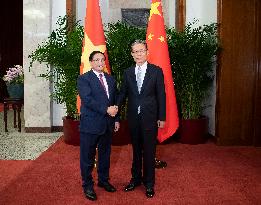 CHINA-BEIJING-ZHAO LEJI-VIETNAM-PM-MEETING (CN)