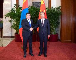 CHINA-BEIJING-ZHAO LEJI-MONGOLIA-PM-MEETING (CN)