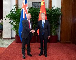 CHINA-BEIJING-ZHAO LEJI-NEW ZEALAND-PM-MEETING (CN)