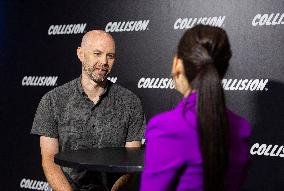 CANADA-TORONTO-2023 COLLISION CONFERENCE-INTERVIEW