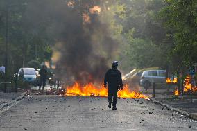 Police Shooting Of Teenage Driver Sparks Riots - Nanterre