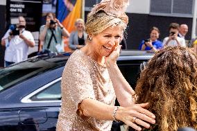 Queen Maxima Opens Qredits HQ - Netherlands