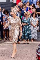 Queen Maxima Opens Qredits HQ - Netherlands