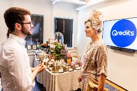 Queen Maxima Opens Qredits HQ - Netherlands