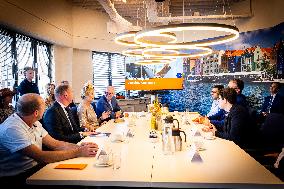 Queen Maxima Opens Qredits HQ - Netherlands