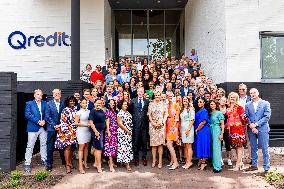 Queen Maxima Opens Qredits HQ - Netherlands