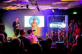 Queen Maxima Opens Qredits HQ - Netherlands