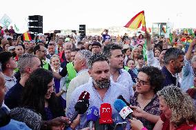 Far-Right Abascal Holds Pre-Campaign Event - Gijon