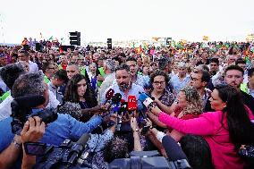 Far-Right Abascal Holds Pre-Campaign Event - Gijon