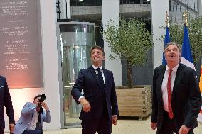Macron And Muselier Meet - Marseille