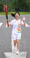 (SP)CHINA-SICHUAN-YIBIN-WORLD UNIVERSITY GAMES-TORCH RELAY(CN)