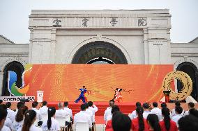 (SP)CHINA-SICHUAN-YIBIN-WORLD UNIVERSITY GAMES-TORCH RELAY(CN)