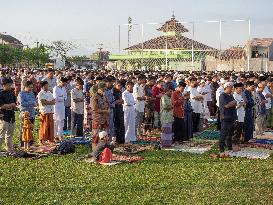 Eid Al-Adha Prayer In Indonesia