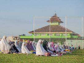 Eid Al-Adha Prayer In Indonesia