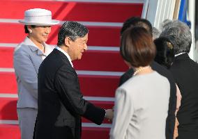 Japan emperor, empress arrive in Indonesia