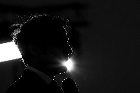 Macron Speaks At Fort St Jean - Marseille