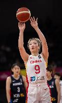 (SP)AUSTRALIA-SYDNEY-BASKETBALL-FIBA WOMEN'S ASIA CUP-CHN VS KOR