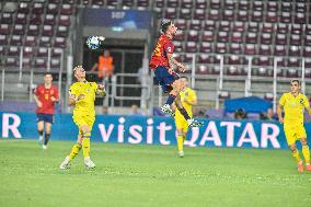 Ukraine 2-2 Spain in U21 EURO match