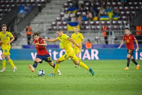 Ukraine 2-2 Spain in U21 EURO match