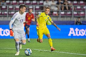 Ukraine 2-2 Spain in U21 EURO match