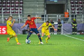 Ukraine 2-2 Spain in U21 EURO match