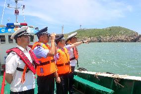 China's Maritime Agencies Conduct A Joint Patrol in Zhoushan